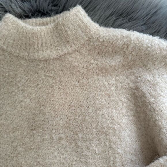 Universal Thread Cream Cowl Neck Sweater - Picture 2 of 10